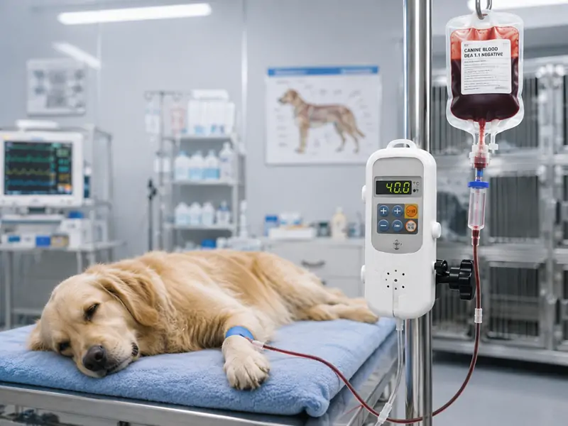 Veterinary Blood Transfusion Support