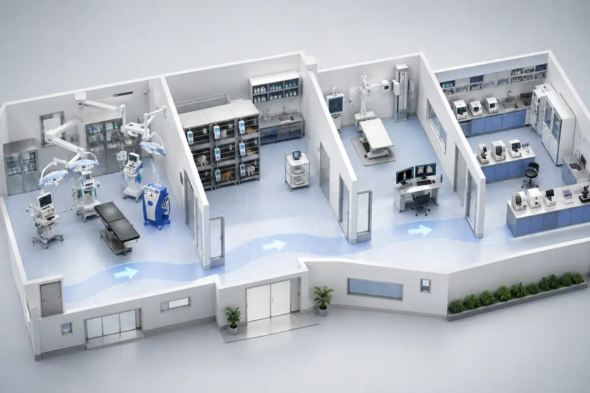 Veterinary Hospital Background