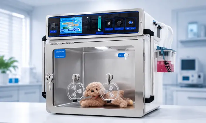 Veterinary ICU Cage